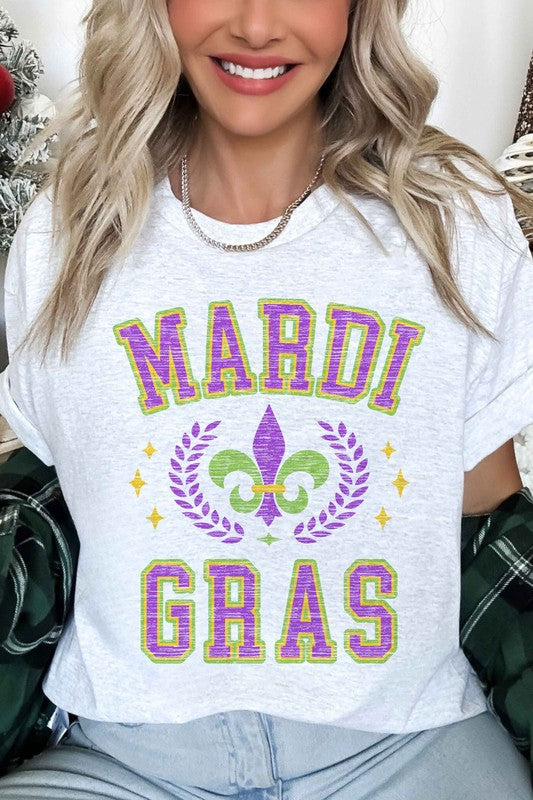 MARDI GRAS PARTY OVERSIZED TEE