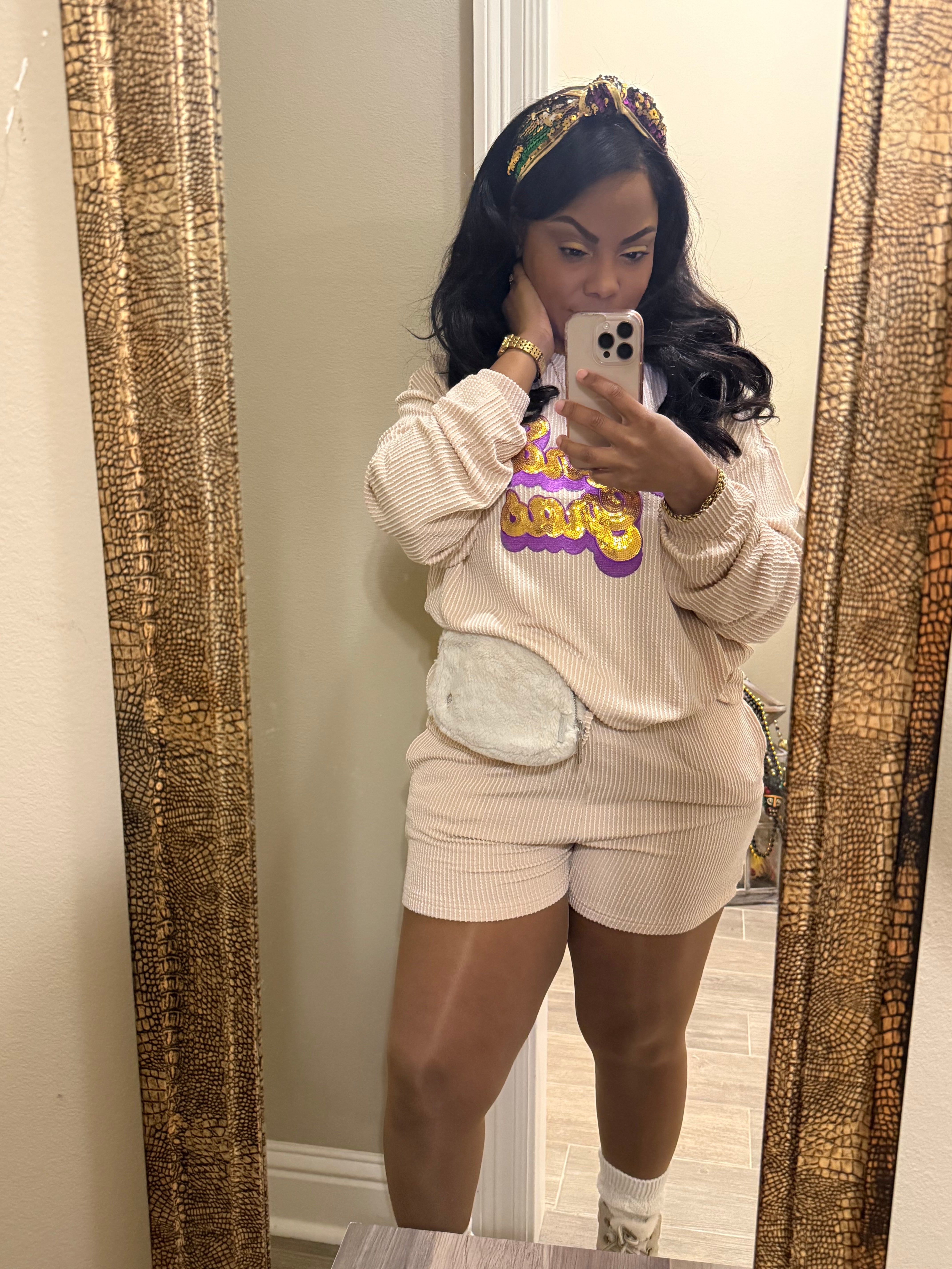 Mardi Gras Two Piece