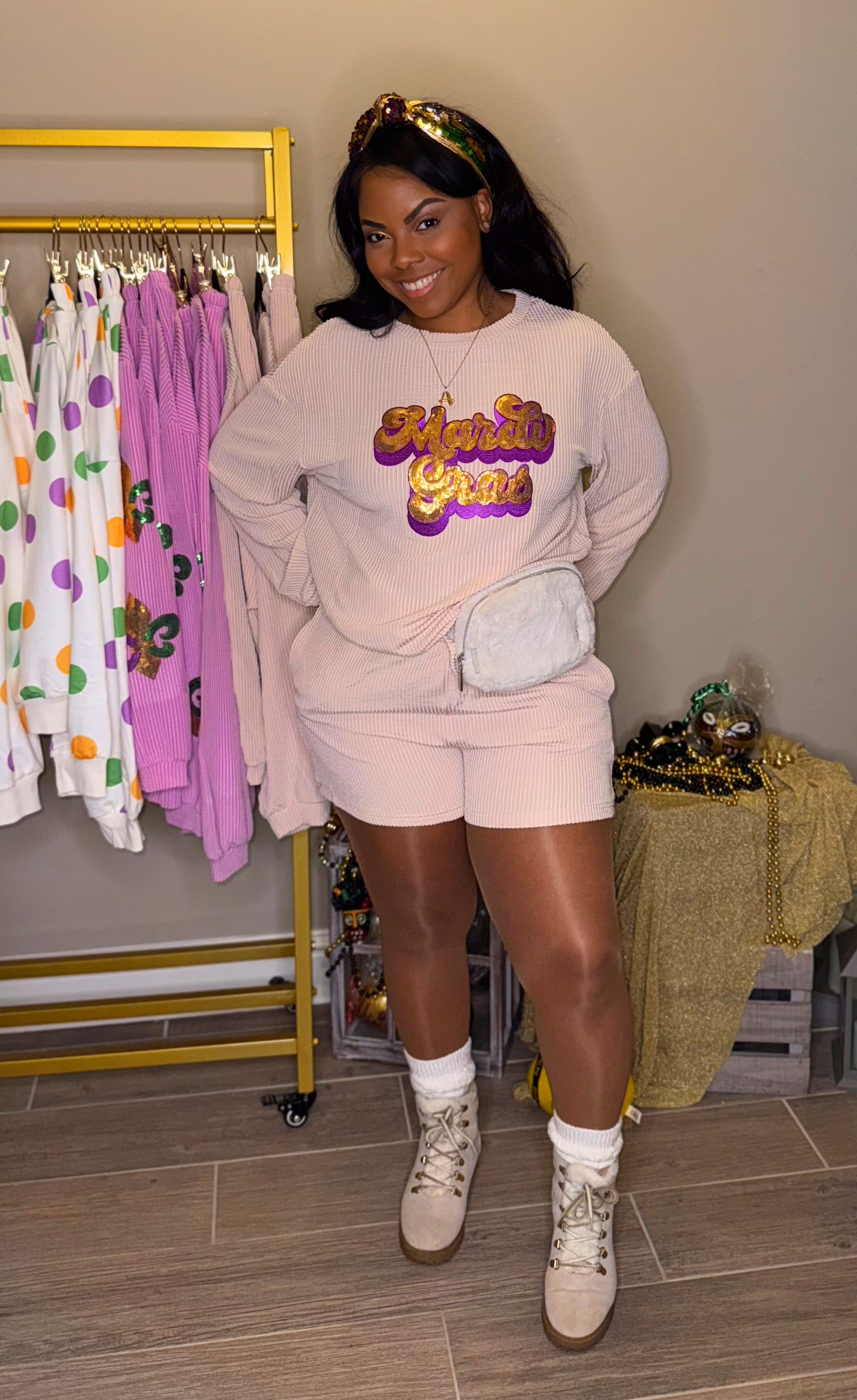 Mardi Gras Two Piece