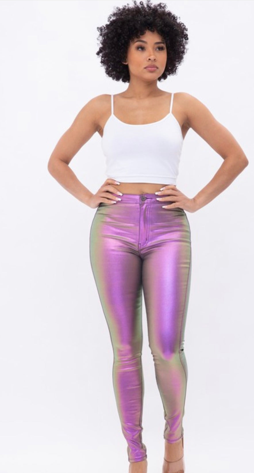 Iridescent Mardi Gras Pants