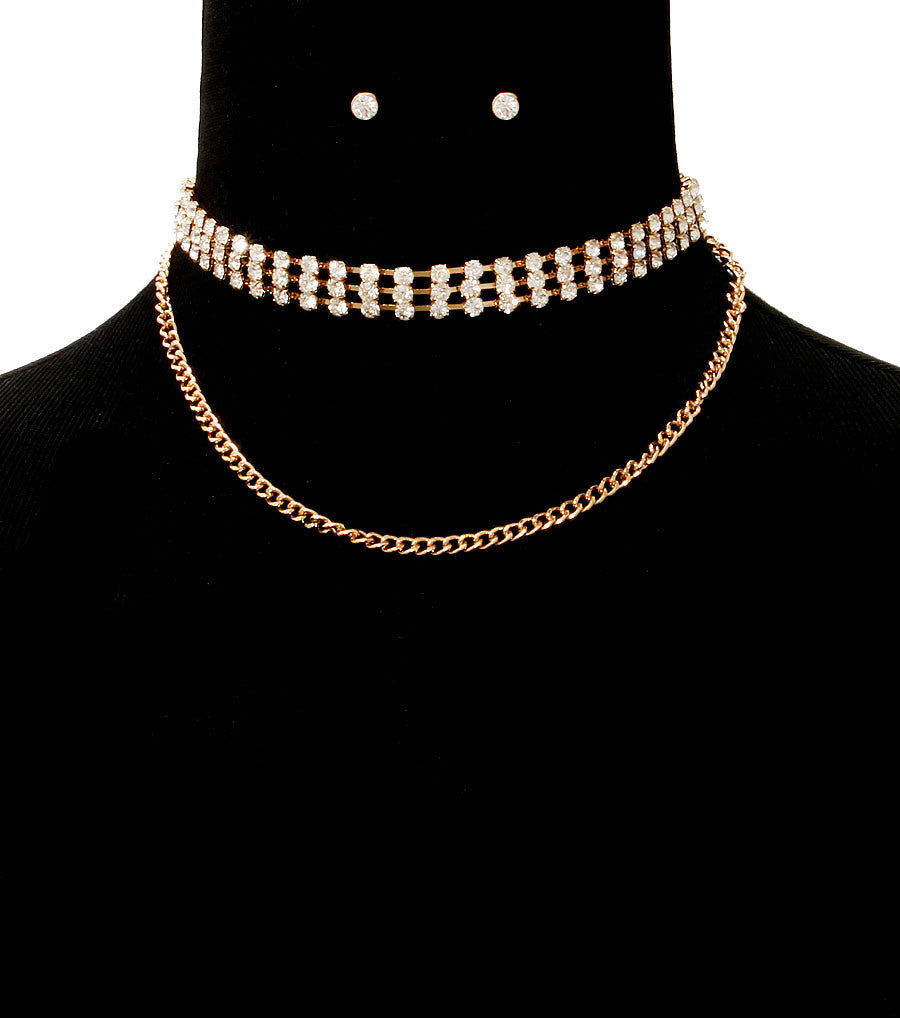 Diamond Statement Choker