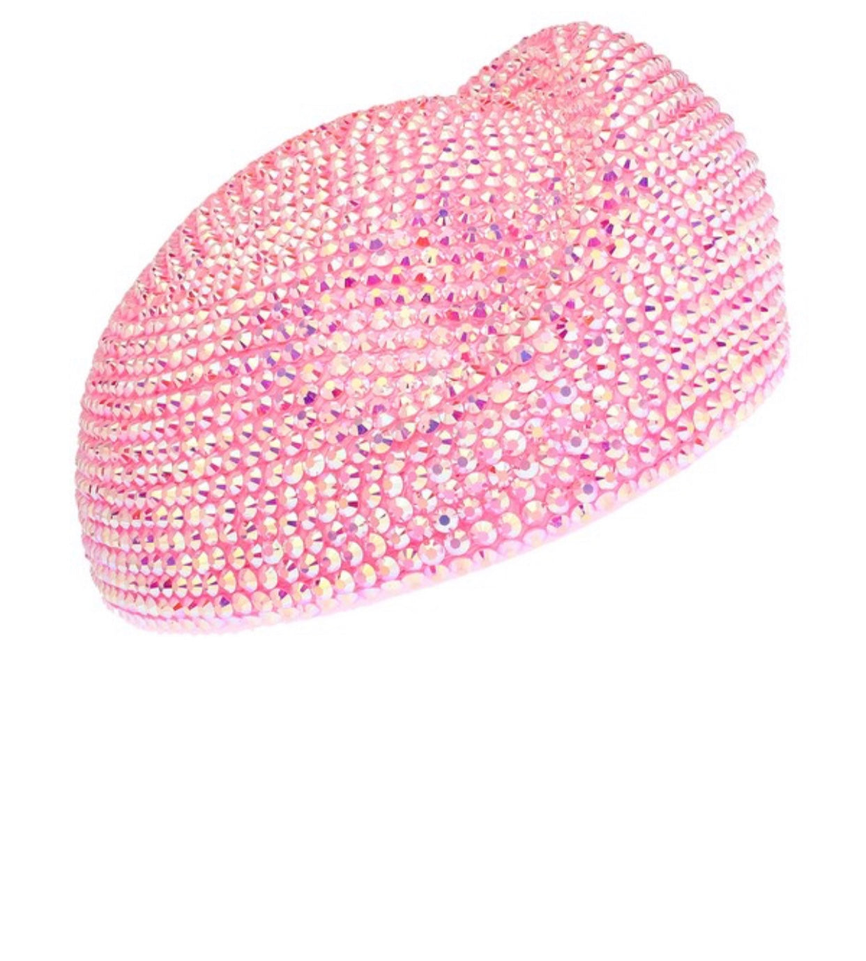 Rhinestone Beret Hat