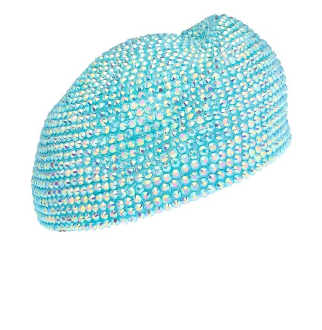 Rhinestone Beret Hat