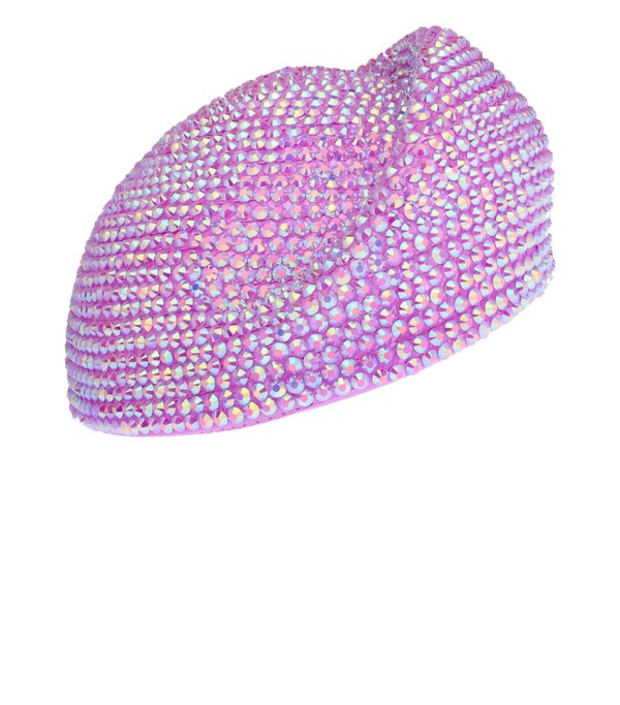 Rhinestone Beret Hat